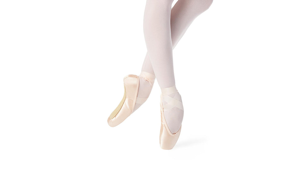 
                  
                    Load and play video in Gallery viewer, Video of Virtisse Flora pointe shoe
                  
                